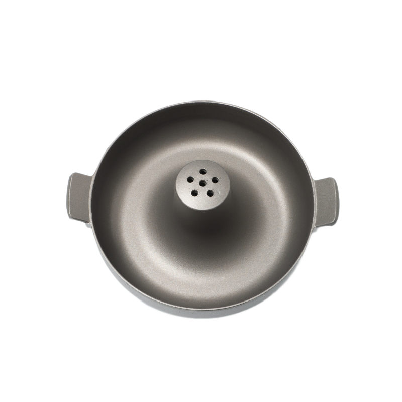 Oală antiaderentă din aluminiu, stil coreean/japonez, 2,1–4 L, pentru uz casnic și restaurante