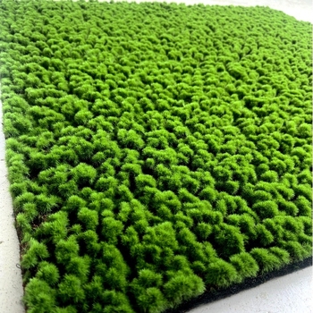 Mușchi artificial, covor cu mușchi flocat, bonsai din piatră pentru decor pe perete cu plante verzi