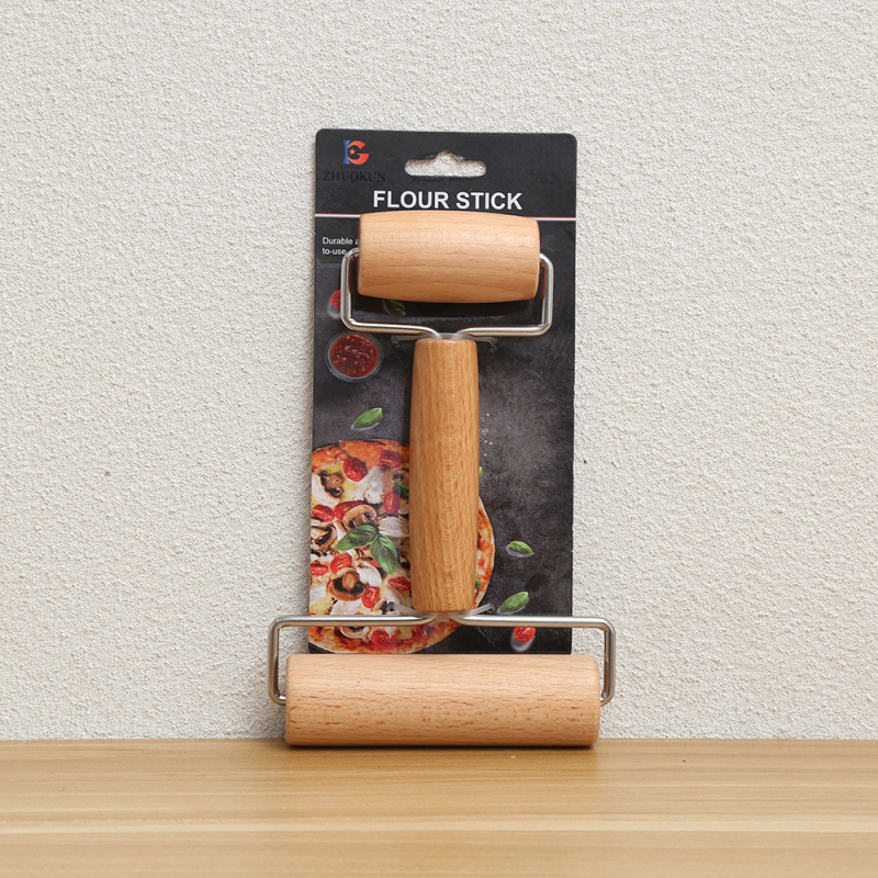Rulou de aluat nou, cu design de rol pentru distribuție uniformă a presiunii, instrument de bucătărie pentru paste făcute manual și produse coapte