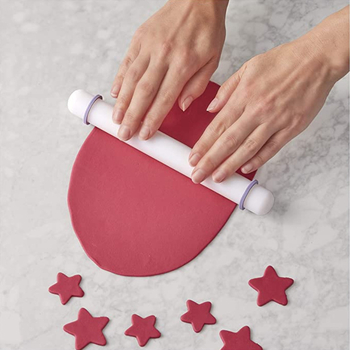 Unelte DIY pentru cofetărie: rolă de aluat din plastic PP antiaderent, 9 inch (23 cm), pentru aluat și fondant