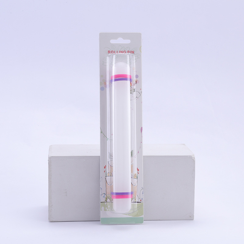 Rulou din plastic solid pentru relief în lut moale — unealtă DIY ultra-ușoară pentru ceramică