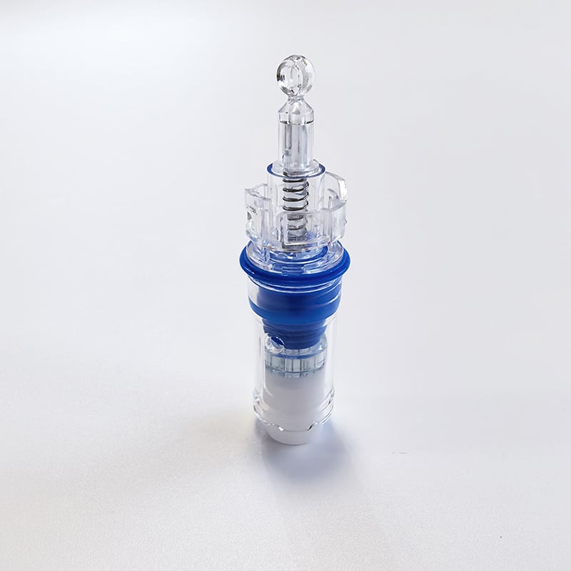 Dermapen 4-kompatibilis elektromos nano-mikrotű eszköz 16 menetes, kör kristálytűfejek