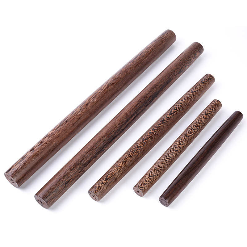 Rulou din lemn pentru aluat, două dimensiuni: 28 cm și 55 cm, lemn masiv, pentru foi de aluat și găluște