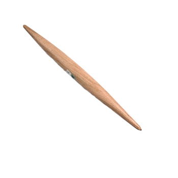 Rulou din lemn de fag, cu două capete ascuțite, design subțire cu două tije, potrivit pentru foi de aluat pentru gyoza, utilizare casnică