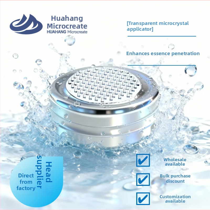 West China Laboratory R&D 11D priehľadný mikrokrystalický čip s mikroneedlami – hlava na zavádzanie, spotrebné materiály