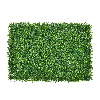 Perete vegetal sintetic cu iarbă Milan pentru balcon