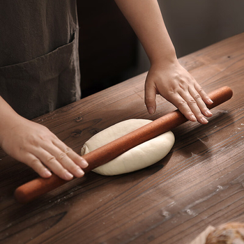 Rolă de aluat din lemn de abanos – dimensiuni mari și mici, pentru foi de gyoza