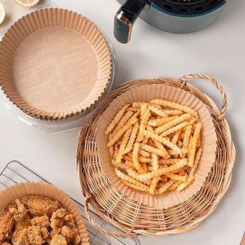 Hârtie pentru friteuză cu aer – hârtie de copt absorbantă pentru gătit la cuptor și grătar