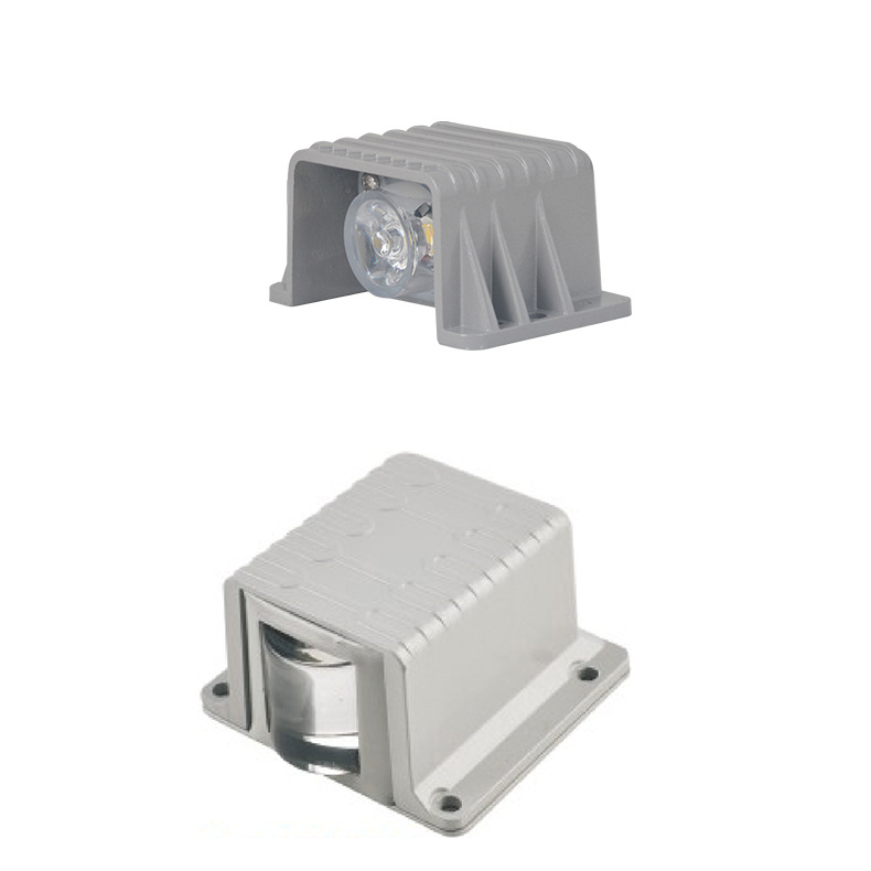 Spot LED exterior mic, lumină de colț impermeabilă pentru trasee și scări, iluminare laterală translucidă pentru hol