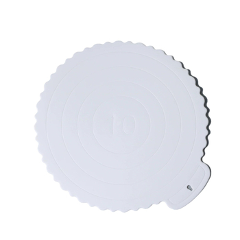 Bază de tort din plastic reutilizabilă, groasă, 4/6/8/10 inch, calitate alimentară