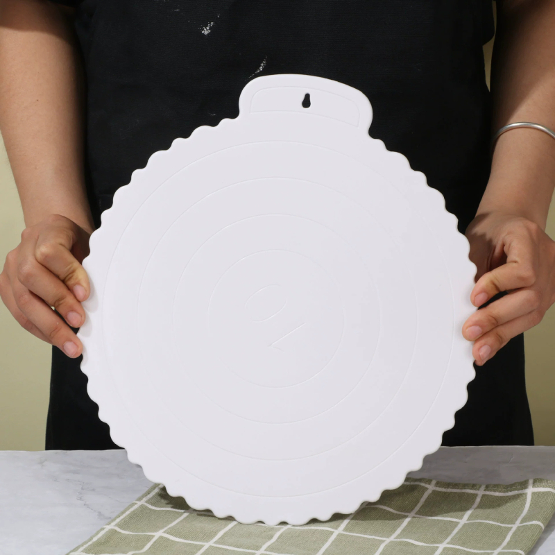 Bază de tort din plastic reutilizabilă, groasă, 4/6/8/10 inch, calitate alimentară