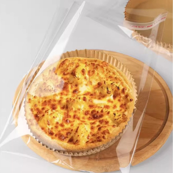 Tavă de hârtie PE pentru pizza și coacere, dimensiuni 4/6/8 inch, rezistentă la temperaturi înalte, potrivită pentru cuptor și air fryer