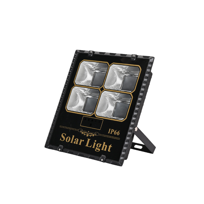 Iluminat exterior impermeabil pentru curte, LED solar, foarte luminos, 100W/200W/300W, proiector cu carcasa