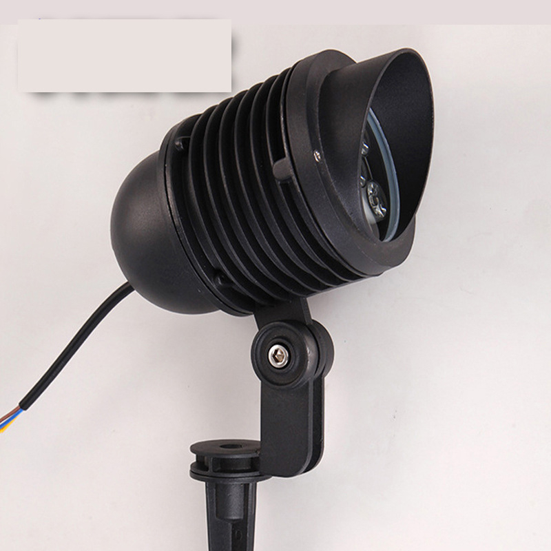 Spot LED exterior, 6W, IP66, pentru gazon, grădină și copaci
