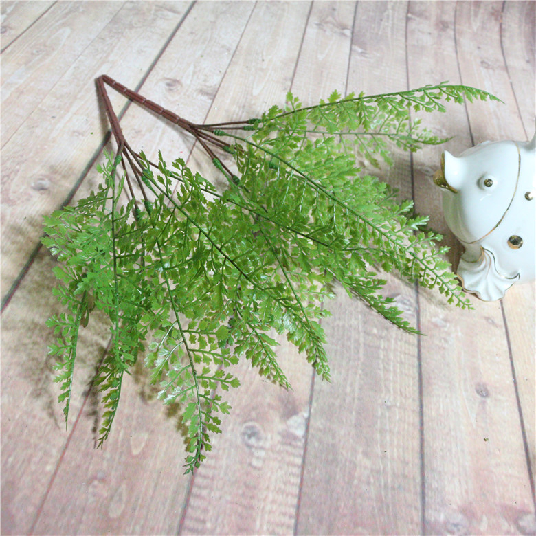 Decorațiune de perete artificială cu frunze persane și plante din plastic