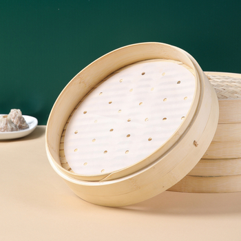 Meiliya hârtie de abur circulară, unică, pentru alimente, acoperire cu silicon, antiaderent