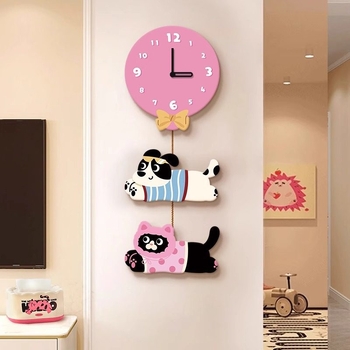 Dopamine ceas decorativ de perete pentru living, model nou 2025, design ușor-lux, înaltă calitate, fără ramă, artă de perete pentru hol