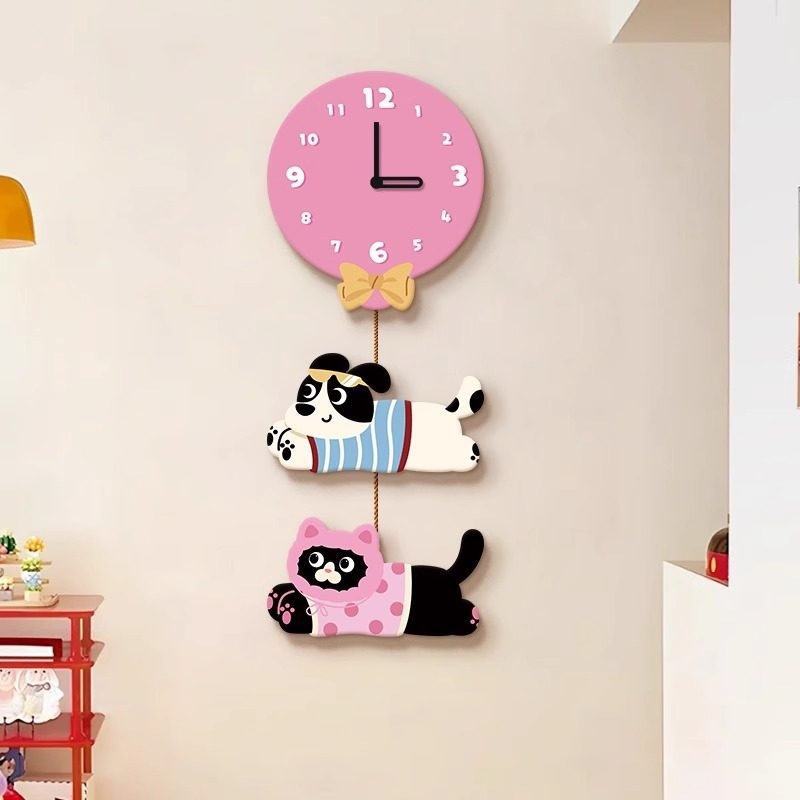 Dopamine ceas decorativ de perete pentru living, model nou 2025, design ușor-lux, înaltă calitate, fără ramă, artă de perete pentru hol