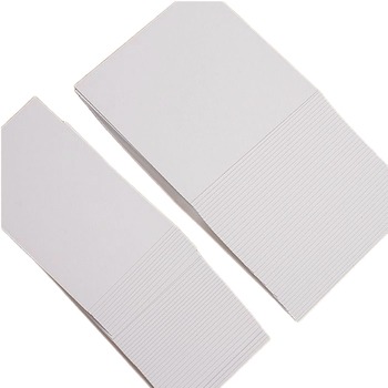 Carton alb gros pentru învățarea literelor și a cuvintelor – graffiti DIY, carte poștală desenată manual, card de mesaj și felicitare, 300 g