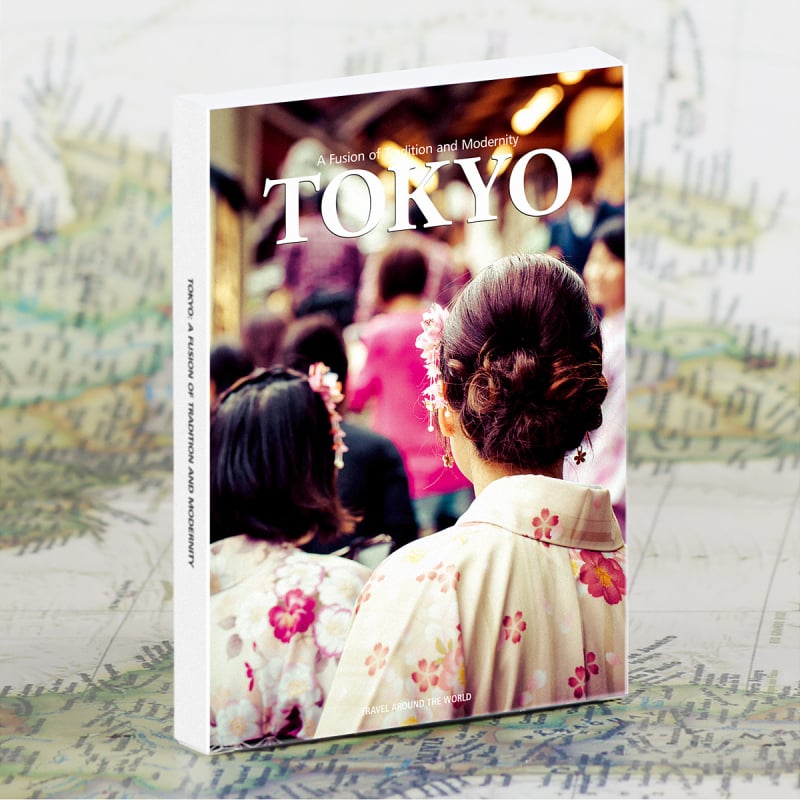Set de 30 de poștale cu fotografii ale orașului Tokio