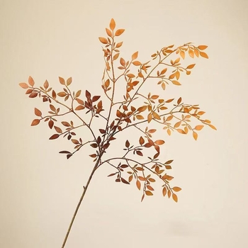 Plantă artificială de nandina bambus cu cinci brațe, decor pentru nunți și amenajări peisagistice