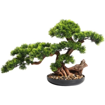 Bonsai artificial din pin, în stil Zen, pentru birou și sufragerie, decor de intrare, cadou pentru inaugurare.