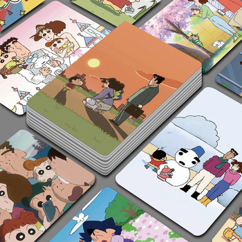 Carte LOMO cu Shin-Chan drăguț — semn de carte rafinat și carte poștală pentru decorul camerei