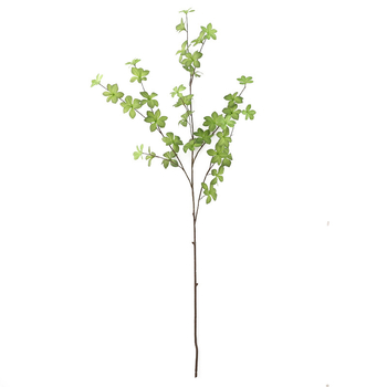 Plantă artificială de înaltă calitate, în stil japonez clopot, cu multe frunze, pentru decor interior, verde Nordic
