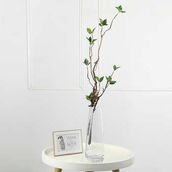 Copac artificial cu crengi de camelia, pentru decor de birou și aranjamente florale interioare