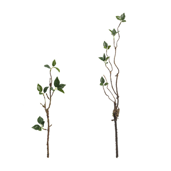 Copac artificial cu crengi de camelia, pentru decor de birou și aranjamente florale interioare