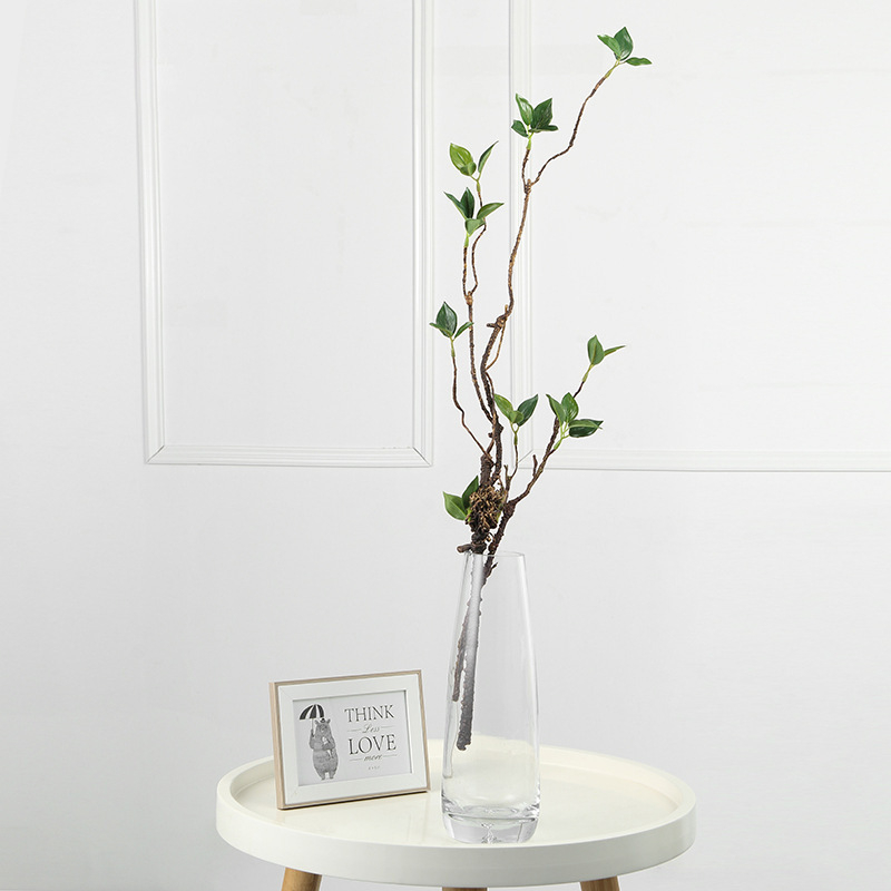 Copac artificial cu crengi de camelia, pentru decor de birou și aranjamente florale interioare