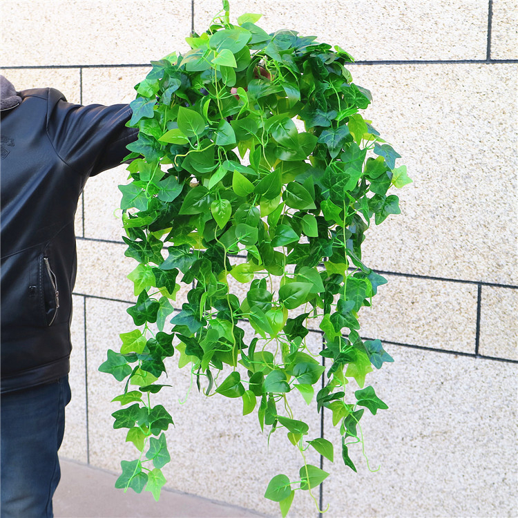 Plante artificiale pentru perete – liana verde și pothos, decor de perete pentru interior