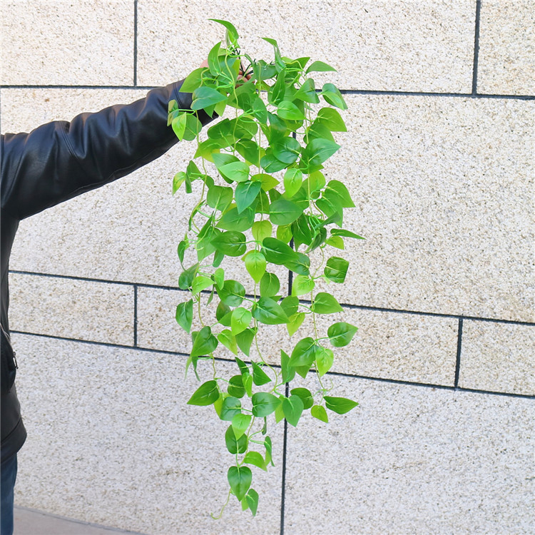 Plante artificiale pentru perete – liana verde și pothos, decor de perete pentru interior