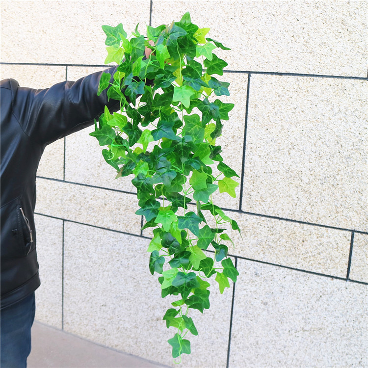 Plante artificiale pentru perete – liana verde și pothos, decor de perete pentru interior