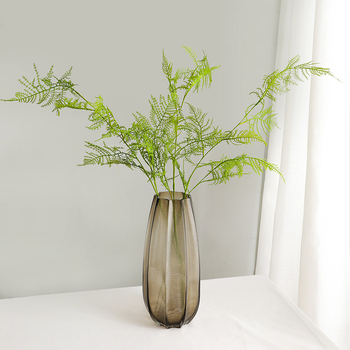 Decor Zen pentru camera de ceai, cu plantă de podea realistă și bambus artificial în stil japonez