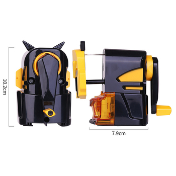 Yunfeng 9129 Ascuțitoare de creioane mari cu personaj Transformer, manuală, mecanism rotativ