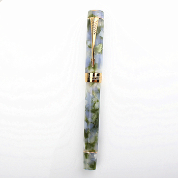 Jinhao Century 100 Емералдно зелено метално перо — минималистично писало за бизнес подарък