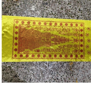 Satenska deka s Dharani motivom za dugovječnost