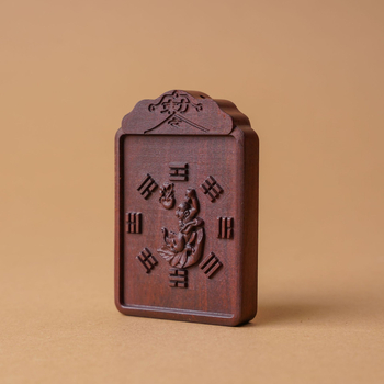 Buddha privjesak s zaštitnim božanstvom, zodijak majmun, Buddha rođenja, Tai Sui