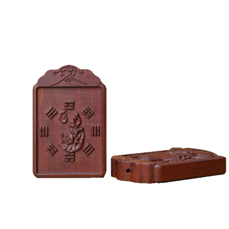 Buddha privjesak s zaštitnim božanstvom, zodijak majmun, Buddha rođenja, Tai Sui