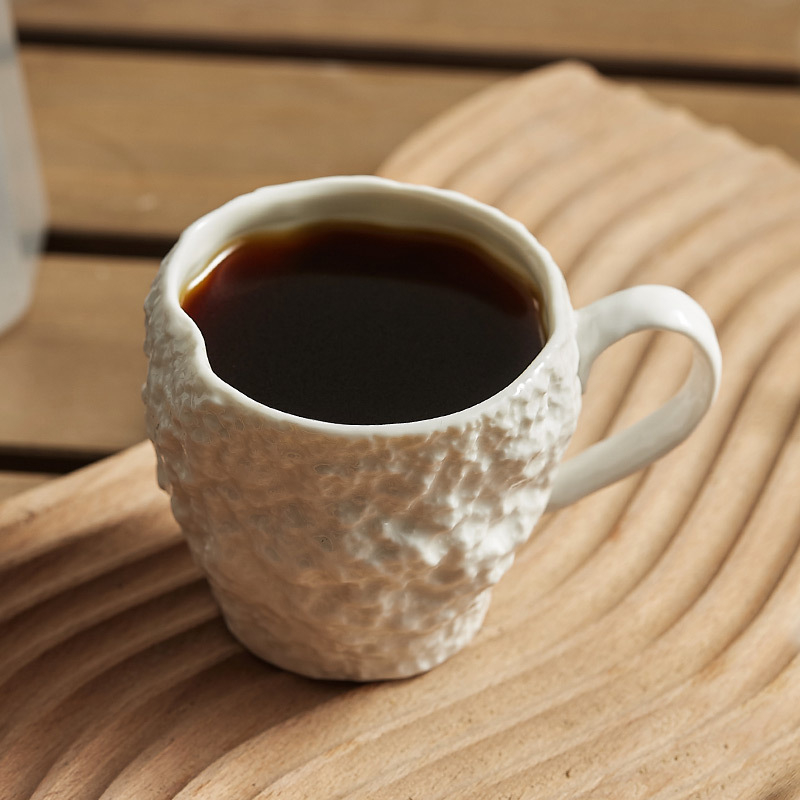 Керамична чаша за кафе с каменен узор, нордичен стил