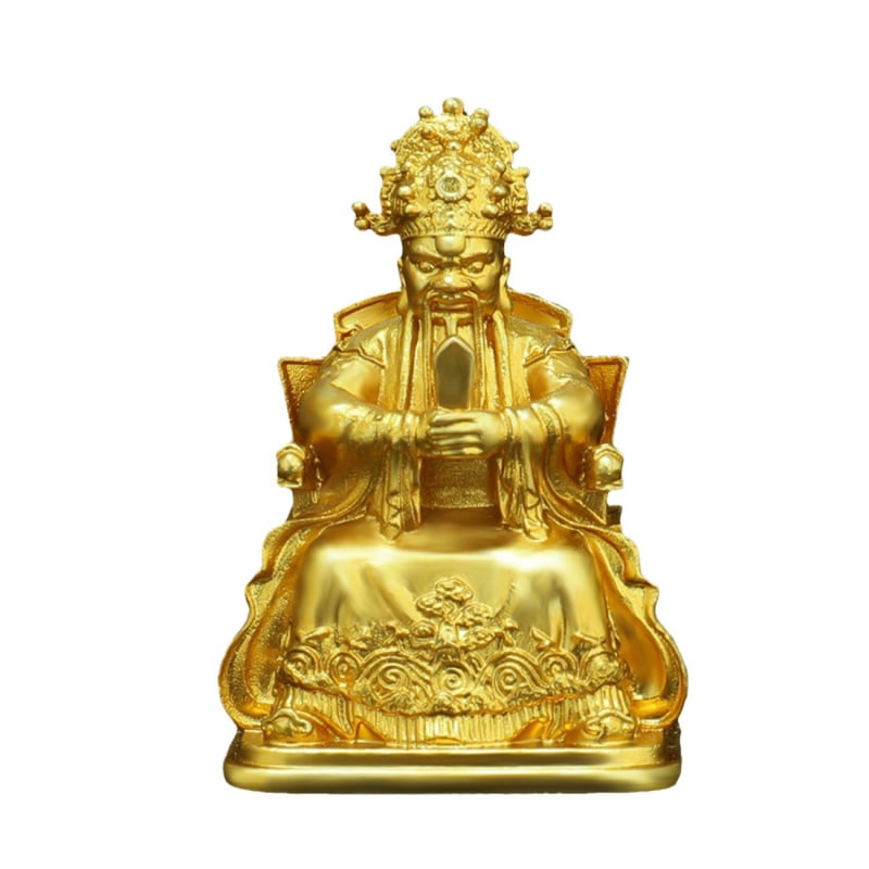 Статуя на Бог на богатството, Дракон крал, Утай планина, Guangji, 3.3 cm