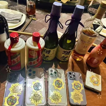 Тайландски будистки амулет със звезден стил, Zhaokun Weina, Nine-Path Wealth Y Card, чист меден Буда статуетка в пластмасово покритие