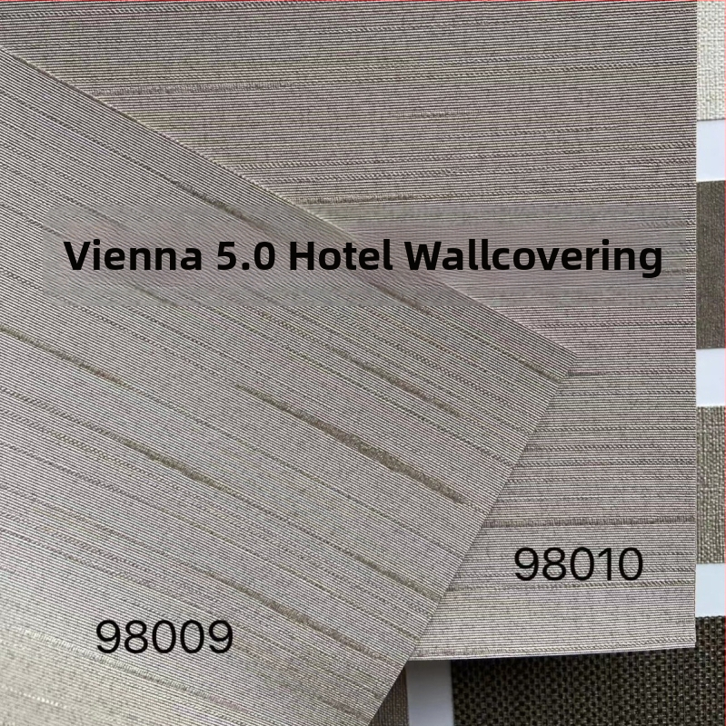 PVC obklad stien pre projekt hotela Atour Vienna Orange, výška 2.8 m, odolný voči vlhkosti a proti požiarom.