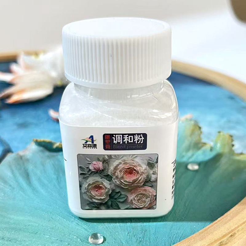 Aisen Castle Pasta za skulpturu s praškom za miješanje – reljefna pasta za DIY reljefne slike, 80 g
