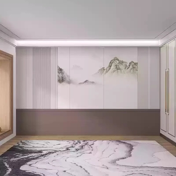 3D пейзажен тапет за всекидневна и стена зад телевизора, декоративна стенна облицовка за хол и чайна стая
