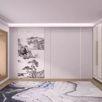 3D пейзажен тапет за всекидневна и стена зад телевизора, декоративна стенна облицовка за хол и чайна стая