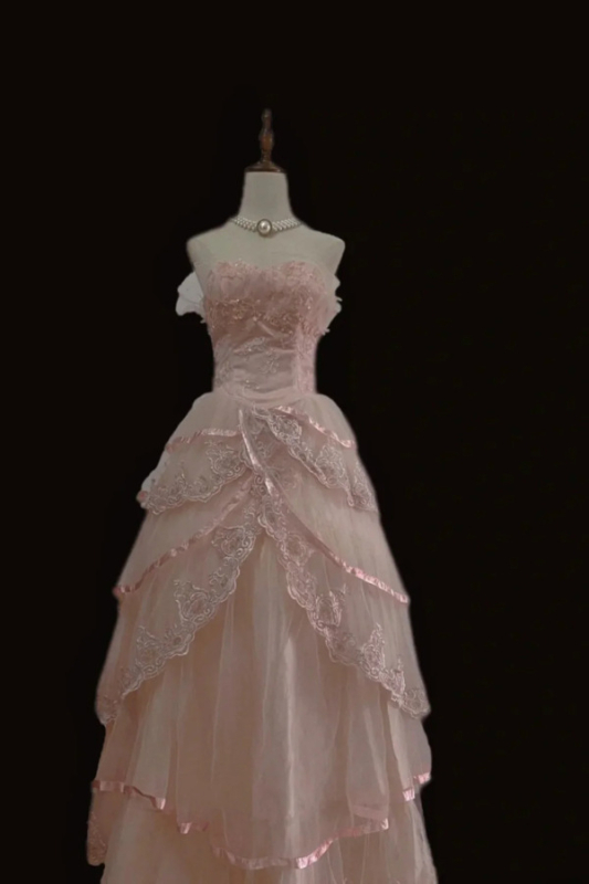 Ženska večernja haljina bez naramenica, bustier stil, duga do poda, uskog kroja, za vjenčanje ili zabavu, proljeće 2025