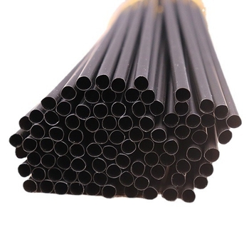 Πλαστικό καλαμάκι μίας χρήσης, 6×260 mm, ευθύ σωληνάκι, υλικό PP, για παιδικές χειροτεχνίες DIY και διακόσμηση κοκτέιλ, 12 χρώματα