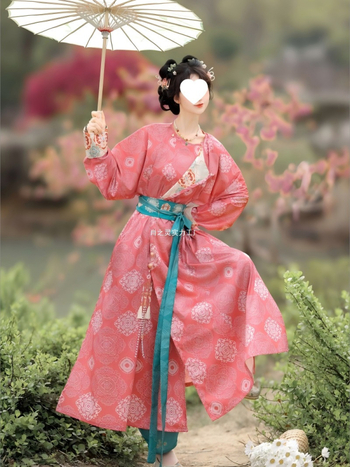 Tang stil: prozračan Hanfu s okruglim izrezom, lampion hlače, svakodnevni stil s otiscima, opuštena silueta, nadahnut dinastijom Han